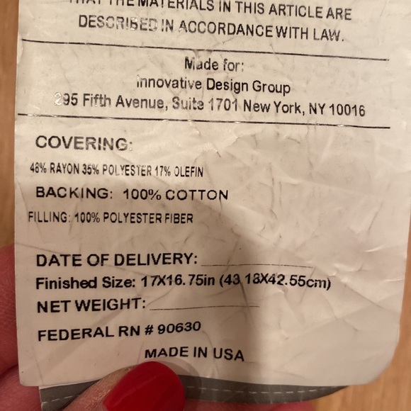 St. Nicholas Square snowman pillow - Picture 6 of 10